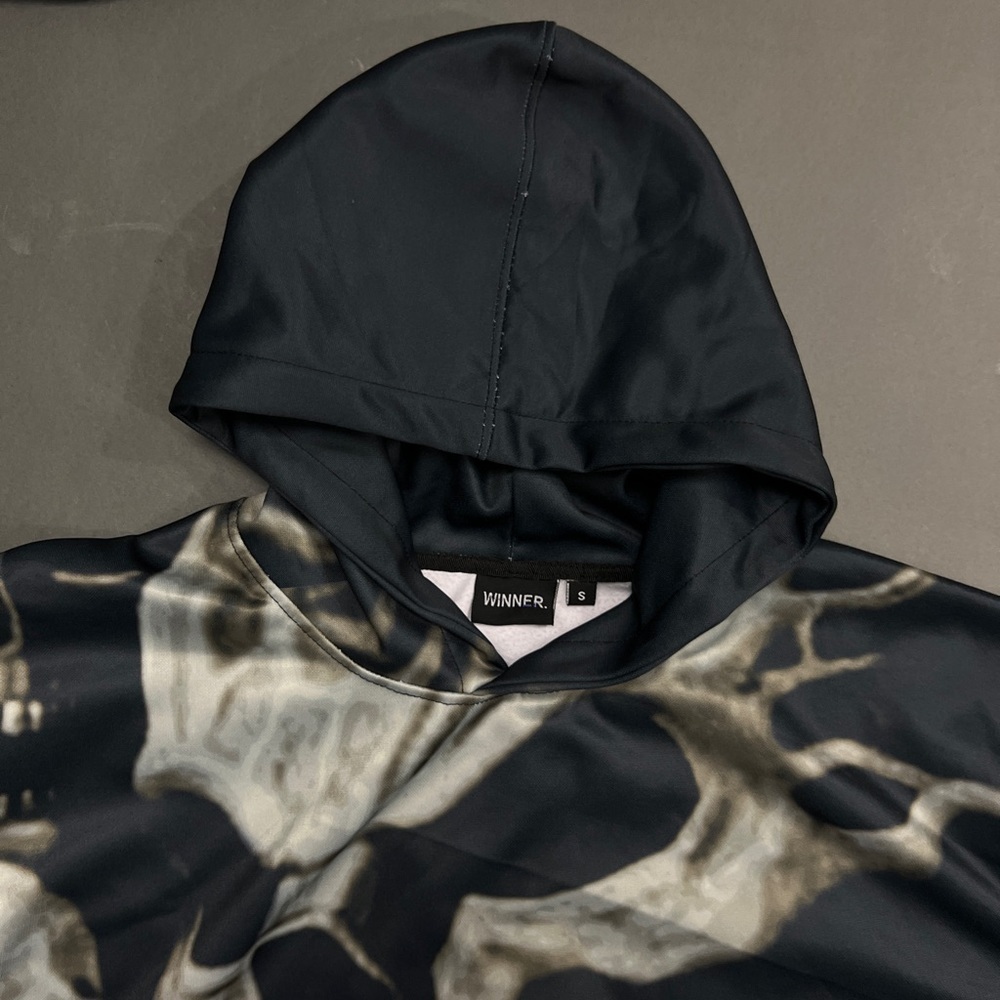 Big Skull Pile Hoodie - Picture 5 of 5